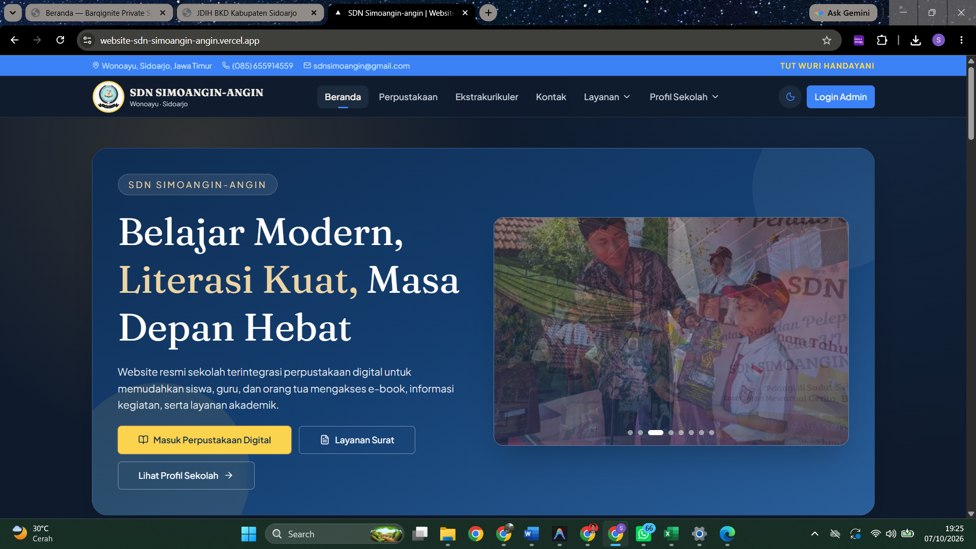 Website Sekolah